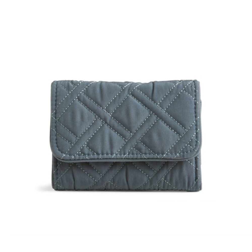 Vera Bradley RFID Riley wallet charcoal